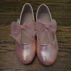 Pink Bow Kids Shoes